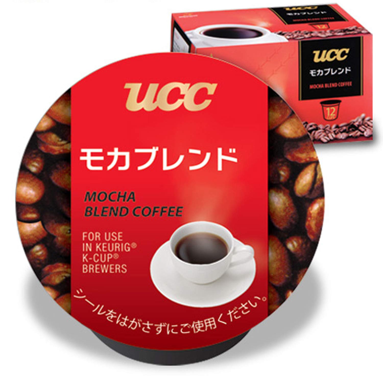 Amazon.co.jp: KEURIG(キューリグ) UCC(上島珈琲) モカブレンド (8g×12